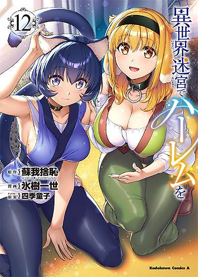 Portada de Isekai Meikyuu de Dorei Harem wo