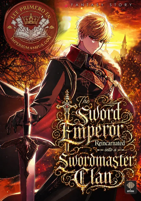 Portada de El Emperador de la Espada reencarnó en un clan de maestros de la espada.