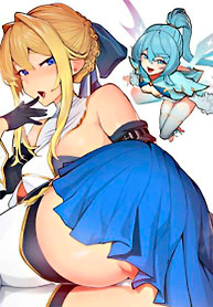 Portada de MAKUTSU NO OU ~ YOMEI ICHI KAGETSU NO DOUTEI, MAHOU SHOUJO HAREM WO KIZUITE OU HE KUNRINSU
